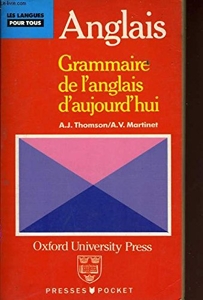 Grammaire de l'anglais d'aujourd'hui
