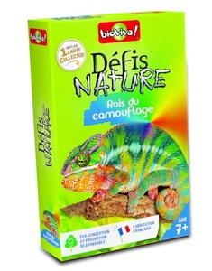 Bioviva - Défis Nature - Rois du camouflages - Pariez sur les points forts de ces animaux pour gagne