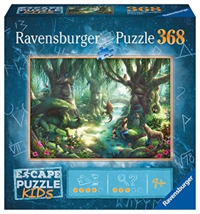 Ravensburger - Puzzle Enfant - Escape puzzle Kids - La forêt magique - 12957